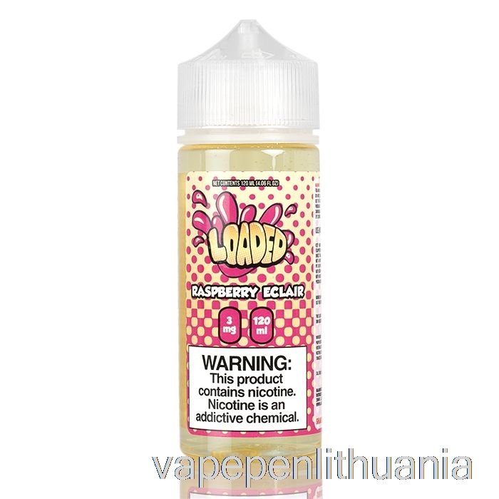 Aviečių Ekleras - Pakrautas E-skystis - Negailestingi Garai - 120 Ml 3mg Vape Skystis